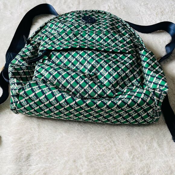 Tory Burch Ella Nylon Printed Backpack - Picture 4 of 10